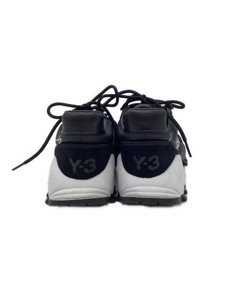 Y-3（ワイスリー）Y-3 (ワイスリー) スニーカー ブラック×ホワイト サイズ:25.5の古着・服飾アイテム