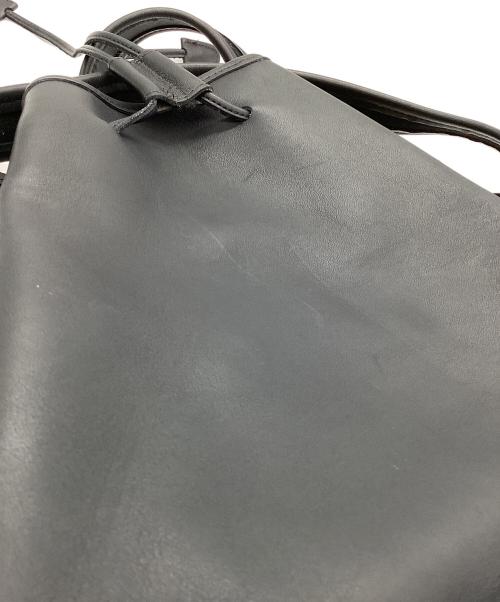 COACH（コーチ）COACH (コーチ) 巾着ショルダーバッグ ネイビーの古着・服飾アイテム