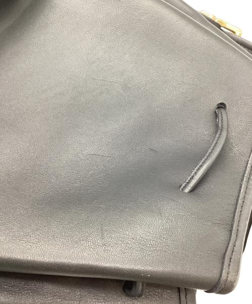 COACH（コーチ）COACH (コーチ) 巾着ショルダーバッグ ネイビーの古着・服飾アイテム