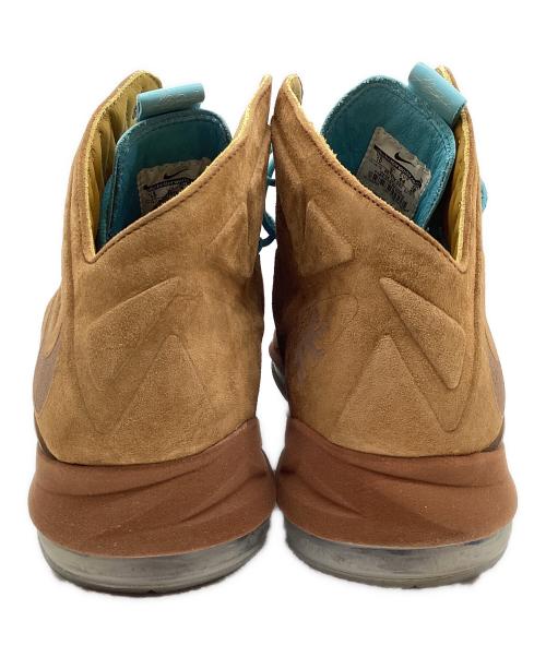 NIKE（ナイキ）NIKE (ナイキ) LEBRON X EXT QS ブラウン×ブルー サイズ:28cmの古着・服飾アイテム