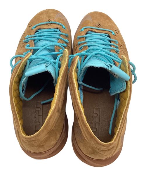 NIKE（ナイキ）NIKE (ナイキ) LEBRON X EXT QS ブラウン×ブルー サイズ:28cmの古着・服飾アイテム