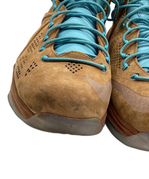 NIKE（ナイキ）NIKE (ナイキ) LEBRON X EXT QS ブラウン×ブルー サイズ:28cmの古着・服飾アイテム