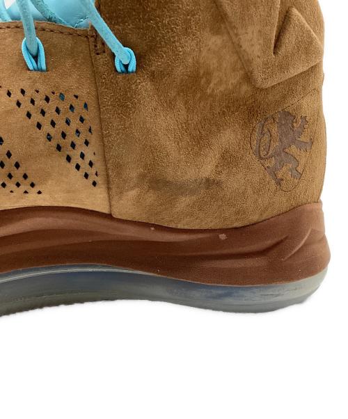 NIKE（ナイキ）NIKE (ナイキ) LEBRON X EXT QS ブラウン×ブルー サイズ:28cmの古着・服飾アイテム