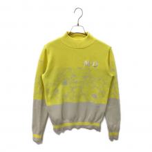 M U SPORTS（エムユースポーツ）の古着「ゴルフウェア(トップス)」｜イエロー