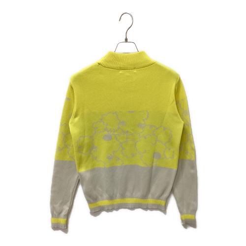 M U SPORTS（エムユースポーツ）M U SPORTS (エムユウスポーツ) ゴルフウェア(トップス) イエロー サイズ:40の古着・服飾アイテム