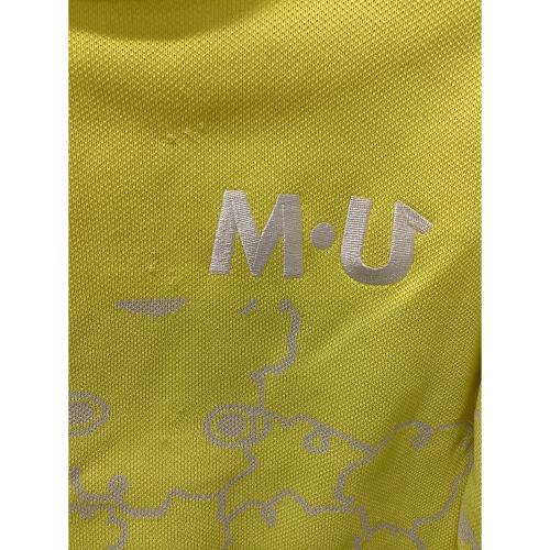 M U SPORTS（エムユースポーツ）M U SPORTS (エムユウスポーツ) ゴルフウェア(トップス) イエロー サイズ:40の古着・服飾アイテム
