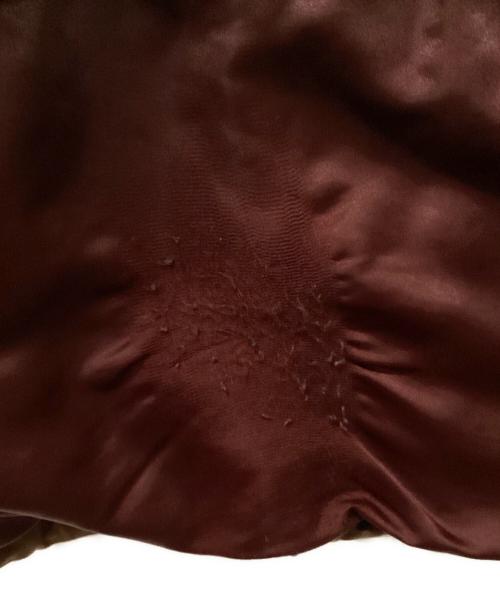 Rocky Mountain FeatherBed（ロッキーマウンテンフェザーベッド）Rocky Mountain FeatherBed (ロッキーマウンテンフェザーベッド) 70sウェスタンヨークオイルドハンティングコート ブラウン サイズ:Lの古着・服飾アイテム