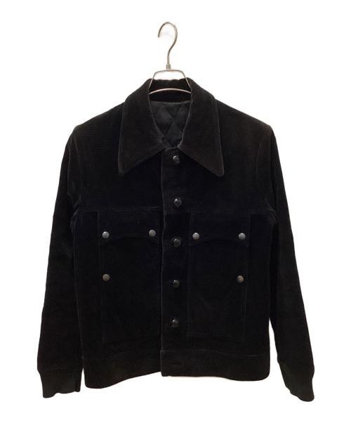 NUMBER (N)INE（ナンバーナイン）NUMBER (N)INE (ナンバーナイン) 00sコーデュロイダウンジャケット ブラック サイズ:2の古着・服飾アイテム
