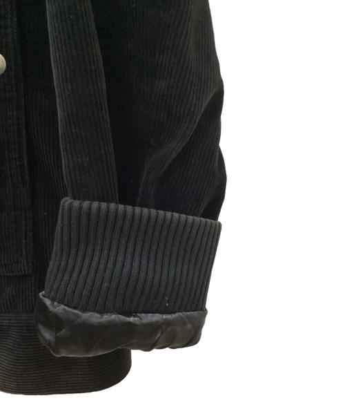 NUMBER (N)INE（ナンバーナイン）NUMBER (N)INE (ナンバーナイン) 00sコーデュロイダウンジャケット ブラック サイズ:2の古着・服飾アイテム