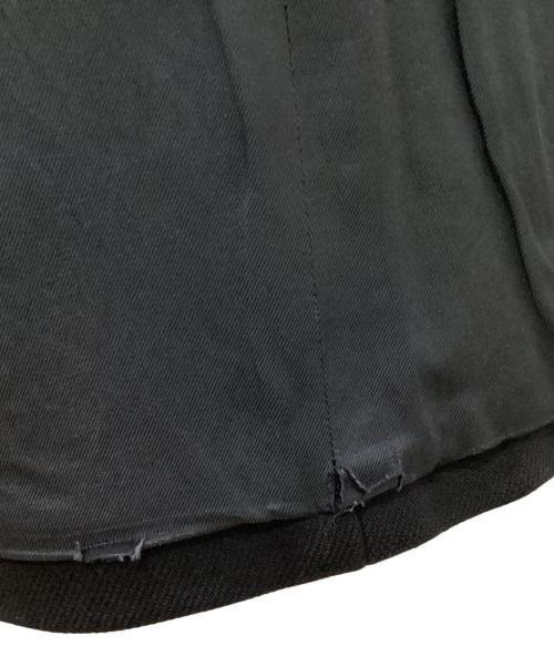 DIOR HOMME（ディオール オム）DIOR HOMME (ディオール オム) 00sウールメルトンPコート ブラック サイズ:44の古着・服飾アイテム