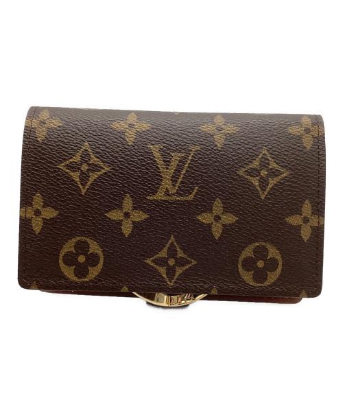 LOUIS VUITTON（ルイ ヴィトン）LOUIS VUITTON (ルイ ヴィトン) 2つ折り財布 ブラウンの古着・服飾アイテム