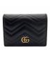 GUCCI（グッチ）の古着「2つ折り財布」｜ブラック