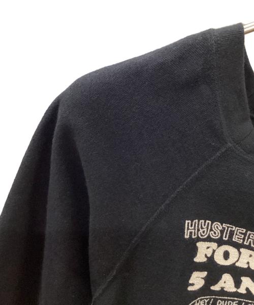 Hysteric Glamour（ヒステリックグラマー）Hysteric Glamour (ヒステリックグラマー) カットソー ブラック サイズ:FREEの古着・服飾アイテム