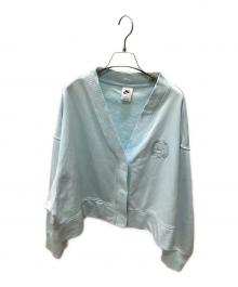 NIKE（ナイキ）の古着「スウェットカーディガン」｜スカイブルー