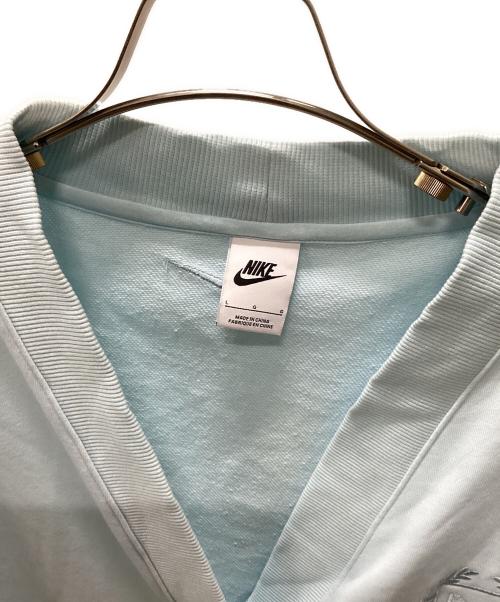 NIKE（ナイキ）NIKE (ナイキ) スウェットカーディガン スカイブルー サイズ:Ｌの古着・服飾アイテム