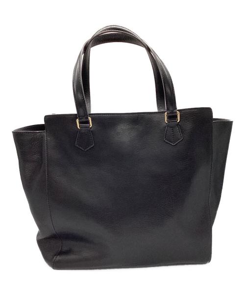 Boldrini（ボルドリーニ）Boldrini (ボルドリーニ) レザートートバッグ ブラックの古着・服飾アイテム