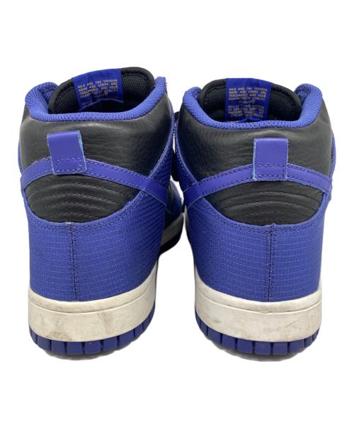 NIKE（ナイキ）NIKE (ナイキ) DUNK HIGH [BLACK/WICKD PUR-M.GOLD] ブルー×ブラック サイズ:27.5cmの古着・服飾アイテム