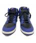 NIKE (ナイキ) DUNK HIGH [BLACK/WICKD PUR-M.GOLD] ブルー×ブラック サイズ:27.5cm：5000円