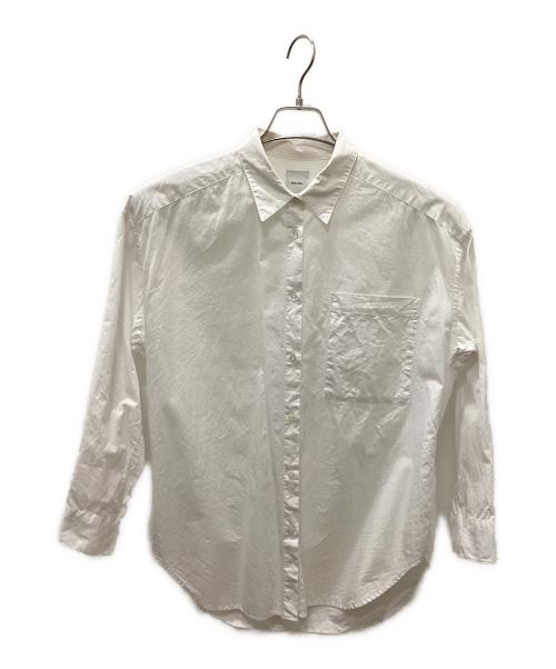 Spick and Span（スピック＆スパン）Spick and Span (スピックアンドスパン) 50コットンオーバーシャツ ホワイト サイズ:表記無しの古着・服飾アイテム