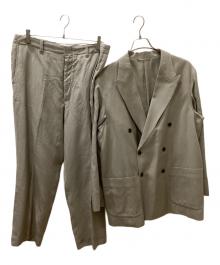 STEVEN ALAN（スティーブンアラン）の古着「ウール オックスフォードセットアップ」｜グレー