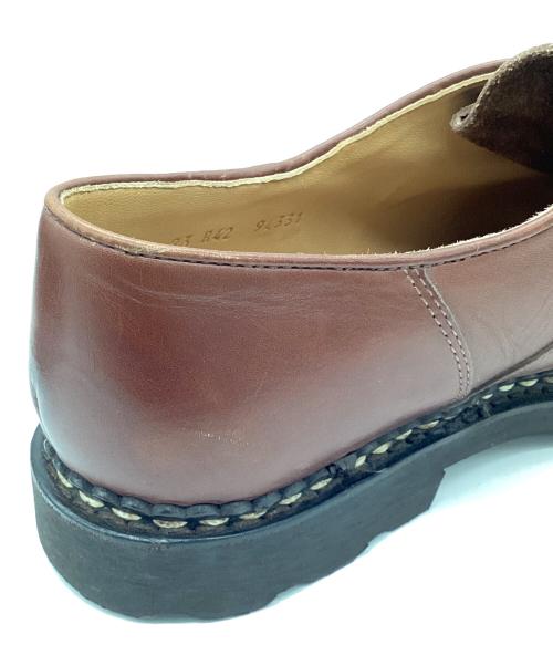 PARABOOT（パラブーツ）PARABOOT (パラブーツ) シングルモンクチロリアンシューズ ブラウン サイズ:42の古着・服飾アイテム