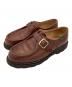 PARABOOT（パラブーツ）の古着「シングルモンクチロリアンシューズ」｜ブラウン