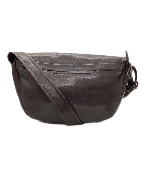 genten（ゲンテン）genten (ゲンテン) レザーショルダーバッグ ブラウンの古着・服飾アイテム