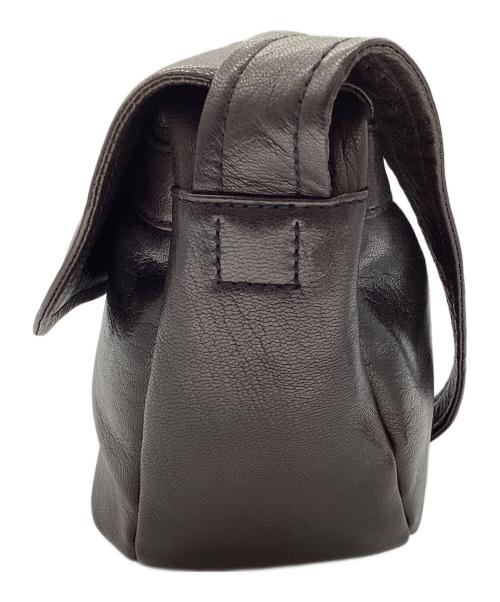 genten（ゲンテン）genten (ゲンテン) レザーショルダーバッグ ブラウンの古着・服飾アイテム