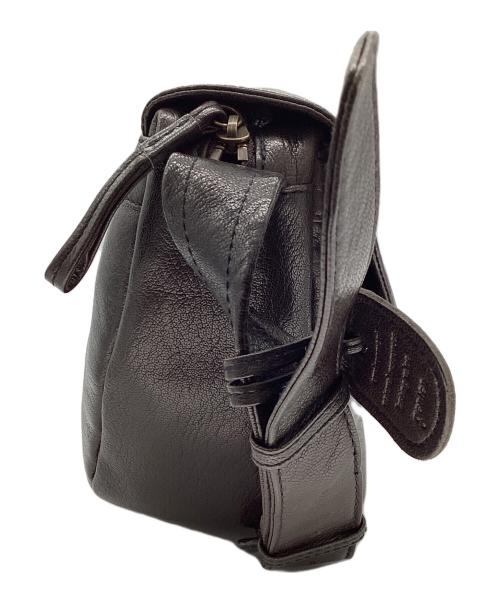 genten（ゲンテン）genten (ゲンテン) レザーショルダーバッグ ブラウンの古着・服飾アイテム