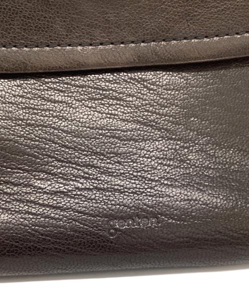 genten（ゲンテン）genten (ゲンテン) レザーショルダーバッグ ブラウンの古着・服飾アイテム