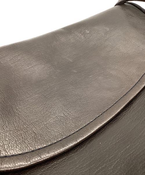 genten（ゲンテン）genten (ゲンテン) レザーショルダーバッグ ブラウンの古着・服飾アイテム