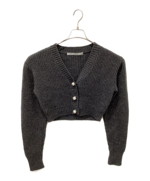 JOHN LAWRENCE SULLIVAN（ジョン ローレンス サリバン）JOHN LAWRENCE SULLIVAN (ジョン ローレンス サリバン) WOMEN CROPPED CARDIGAN グレー サイズ:Mの古着・服飾アイテム