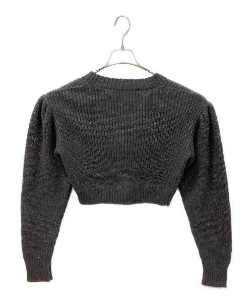 JOHN LAWRENCE SULLIVAN（ジョン ローレンス サリバン）JOHN LAWRENCE SULLIVAN (ジョン ローレンス サリバン) WOMEN CROPPED CARDIGAN グレー サイズ:Mの古着・服飾アイテム