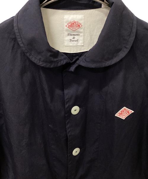 DANTON（ダントン）DANTON (ダントン) 丸襟ブルゾン ネイビー サイズ:XLの古着・服飾アイテム