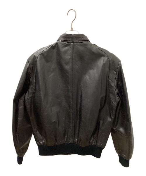 MEMBERS ONLY（メンバーズオンリー）MEMBERS ONLY (メンバーズオンリー) 80'sレザージャケット ブラック サイズ:40の古着・服飾アイテム