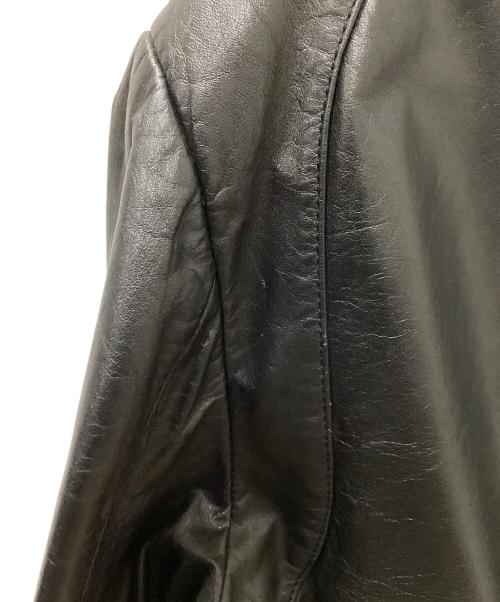 MEMBERS ONLY（メンバーズオンリー）MEMBERS ONLY (メンバーズオンリー) 80'sレザージャケット ブラック サイズ:40の古着・服飾アイテム