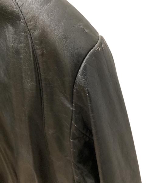 MEMBERS ONLY（メンバーズオンリー）MEMBERS ONLY (メンバーズオンリー) 80'sレザージャケット ブラック サイズ:40の古着・服飾アイテム