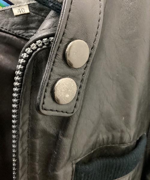 MEMBERS ONLY（メンバーズオンリー）MEMBERS ONLY (メンバーズオンリー) 80'sレザージャケット ブラック サイズ:40の古着・服飾アイテム