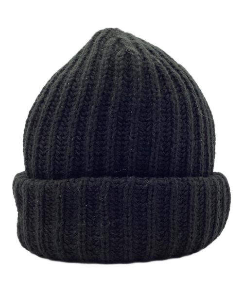 SUPREME（シュプリーム）SUPREME (シュプリーム) Classic Logo Chunky Ribbed Beanie ブラックの古着・服飾アイテム