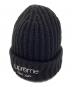 SUPREME（シュプリーム）の古着「Classic Logo Chunky Ribbed Beanie」｜ブラック
