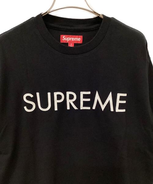 SUPREME（シュプリーム）SUPREME (シュプリーム) Capital S/S Top ブラック サイズ:Mの古着・服飾アイテム