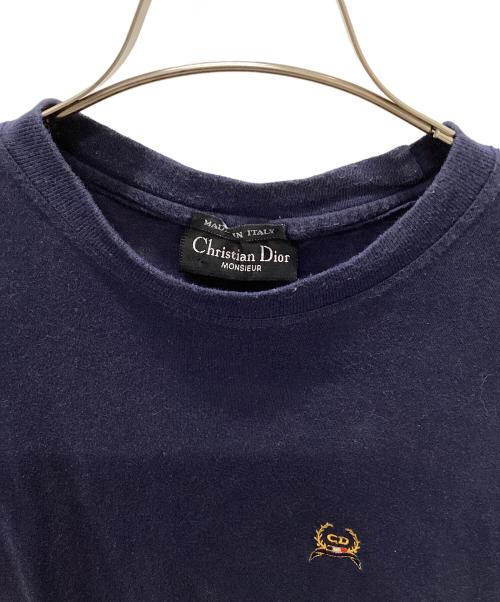Christian Dior MONSIEUR（クリスチャンディオールムッシュ）Christian Dior MONSIEUR (クリスチャンディオールムッシュ) カットソー ネイビー サイズ:表記無しの古着・服飾アイテム