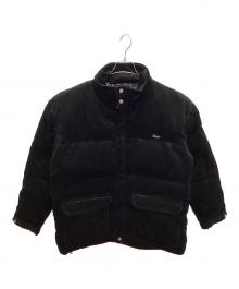 SUBCIETY（サブサエティ）の古着「CORDUROY DOWN JKT」｜ブラック