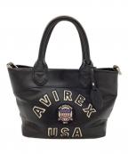 AVIREXアヴィレックス）の古着「BULTO限定 ミニトート」｜ブラック