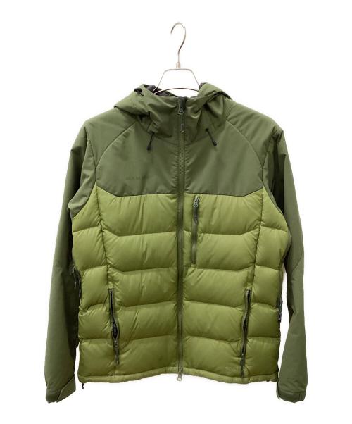 MAMMUT（マムート）MAMMUT (マムート) Rime Pro IN Hybrid Hooded Jacket グリーン サイズ:Mの古着・服飾アイテム