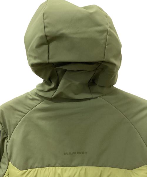 MAMMUT（マムート）MAMMUT (マムート) Rime Pro IN Hybrid Hooded Jacket グリーン サイズ:Mの古着・服飾アイテム