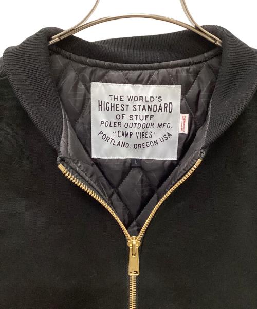 Poler Outdoor Stuff（ポーラーアウトドアスタッフ）Poler Outdoor Stuff (ポーラーアウトドアスタッフ) ダックキャンバス ベスト ブラック サイズ:Lの古着・服飾アイテム