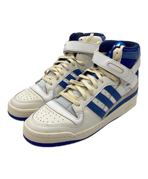 adidas Originals（アディダスオリジナル）adidas Originals (アディダスオリジナル) FORUM 84 HIGH BLUE THREAD OFF WHITE/BRIGHT BLUE/FOOTWEAR WHITE サイズ:29.5cmの古着・服飾アイテム