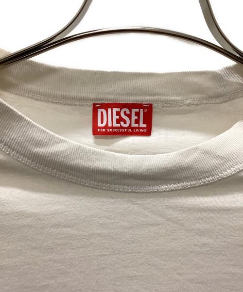 DIESEL（ディーゼル）DIESEL (ディーゼル) 長袖Tシャツ ベージュ サイズ:表記無しの古着・服飾アイテム