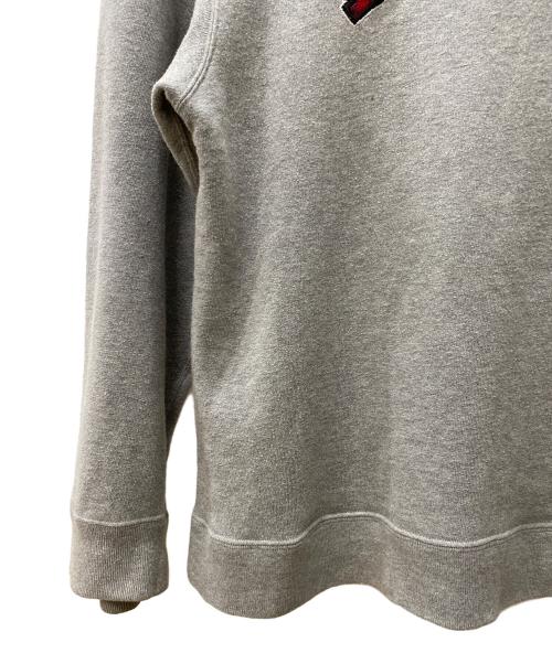 Needles（ニードルズ）Needles (ニードルズ) アーチロゴスウェット グレー サイズ:XLの古着・服飾アイテム